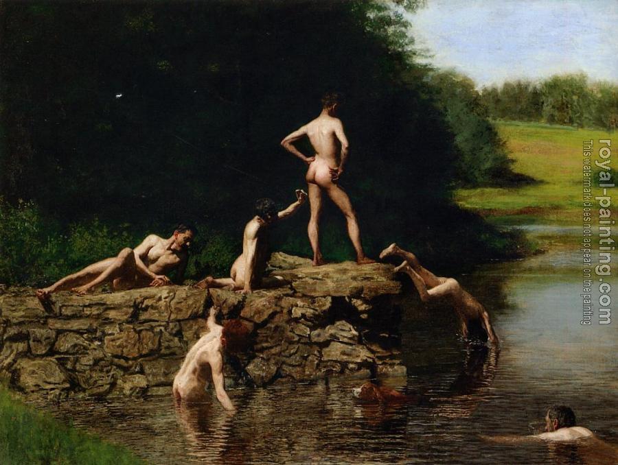 Thomas Eakins : Swimming